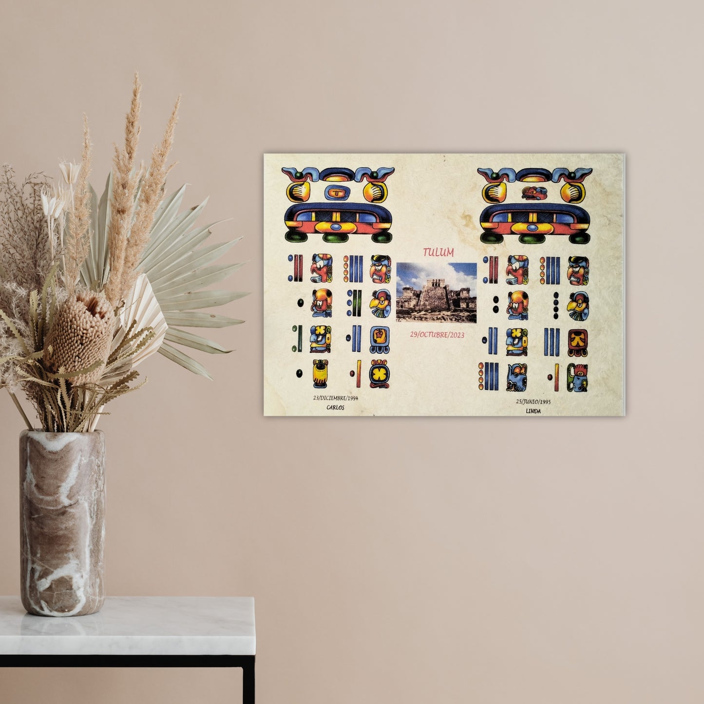 Legacy Parchment Dual | Archaeological Site - (On Traditional Handmade Mayan Paper)