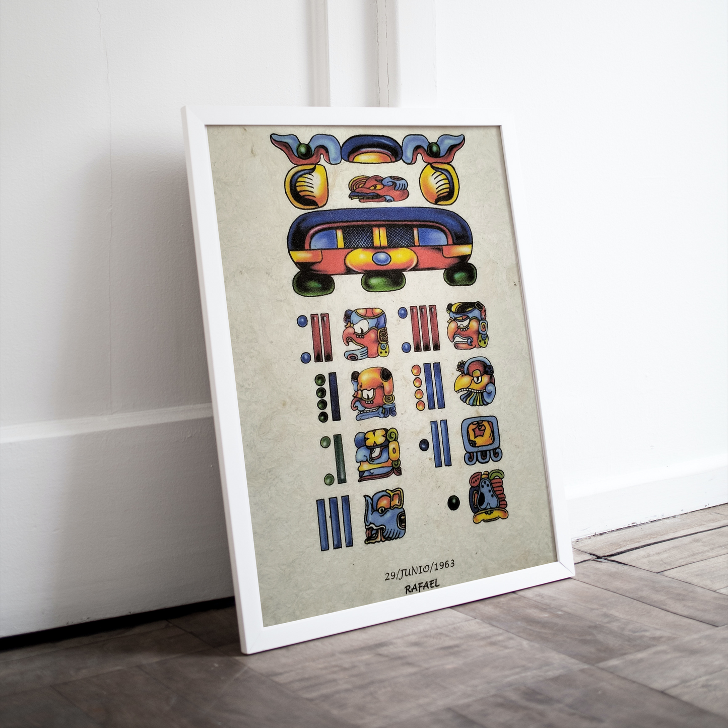 Legacy Parchment Single - (On Traditional Handmade Mayan Paper)
