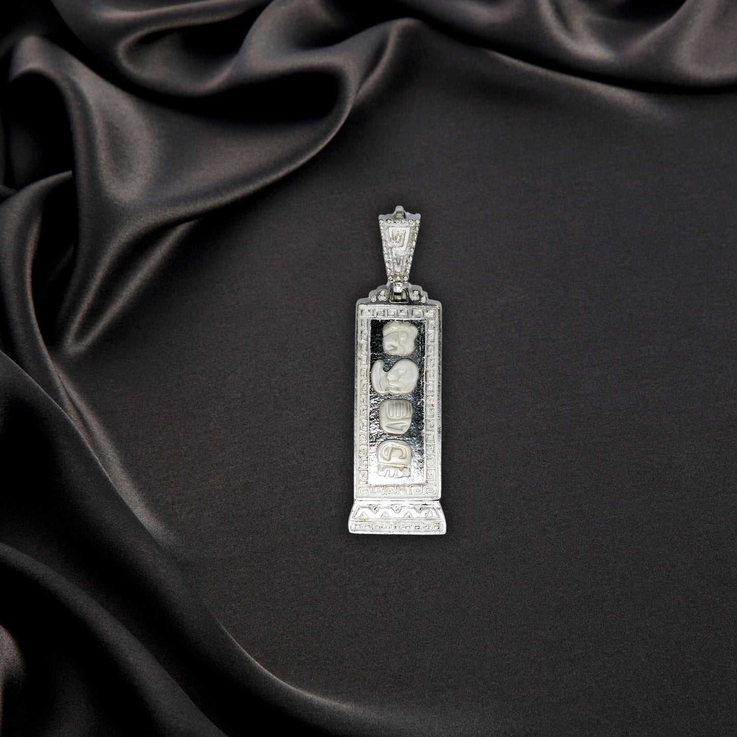 Silver Talisman - (4 Letter Custom Inscription)