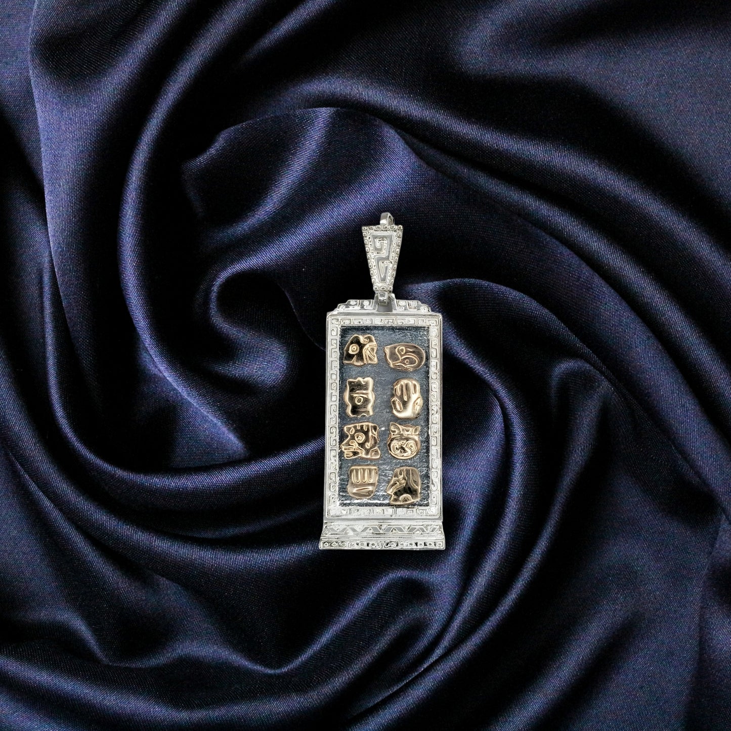 Silver Talisman - (8 Letter Custom Inscription)