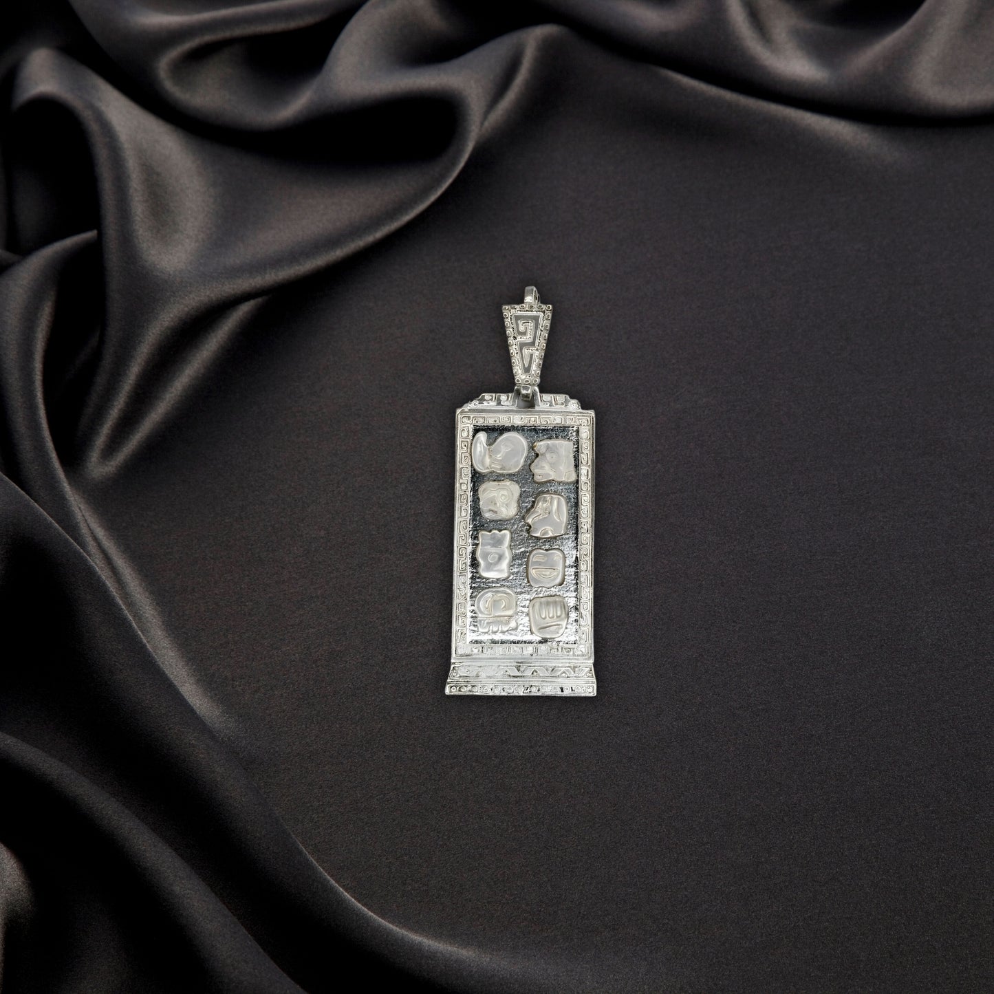 Silver Talisman - (8 Letter Custom Inscription)