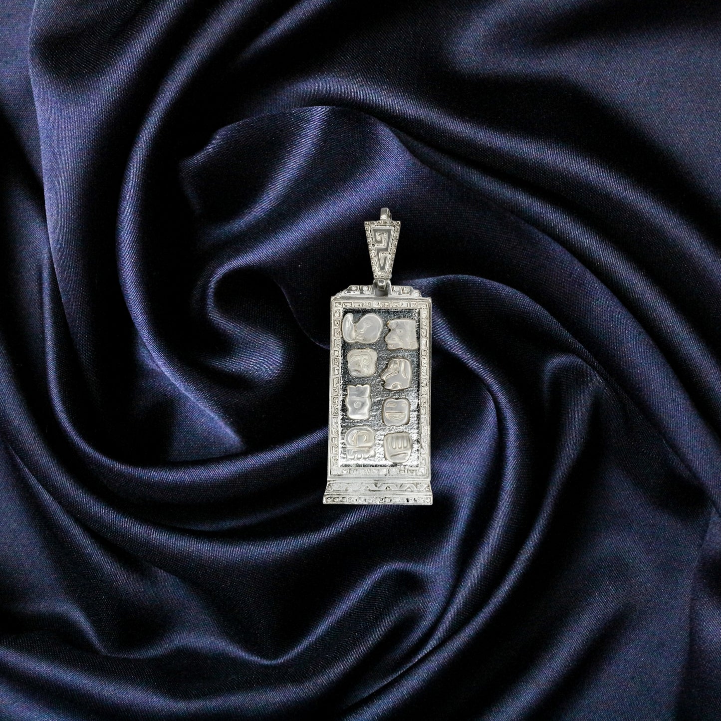 Silver Talisman - (8 Letter Custom Inscription)